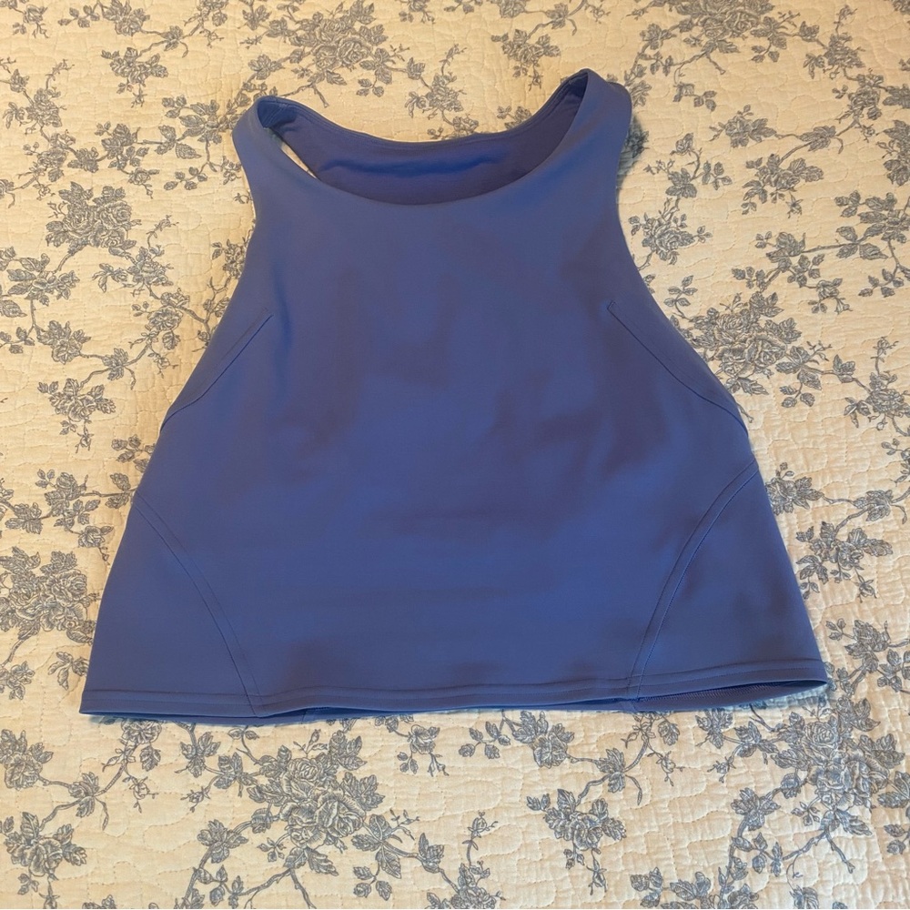 lululemon athletica Purple High-Neck Tank Top